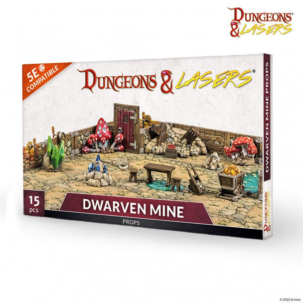 Dungeons & Lasers: Dwarven Mine Props (ONLINE ORDER ONLY)