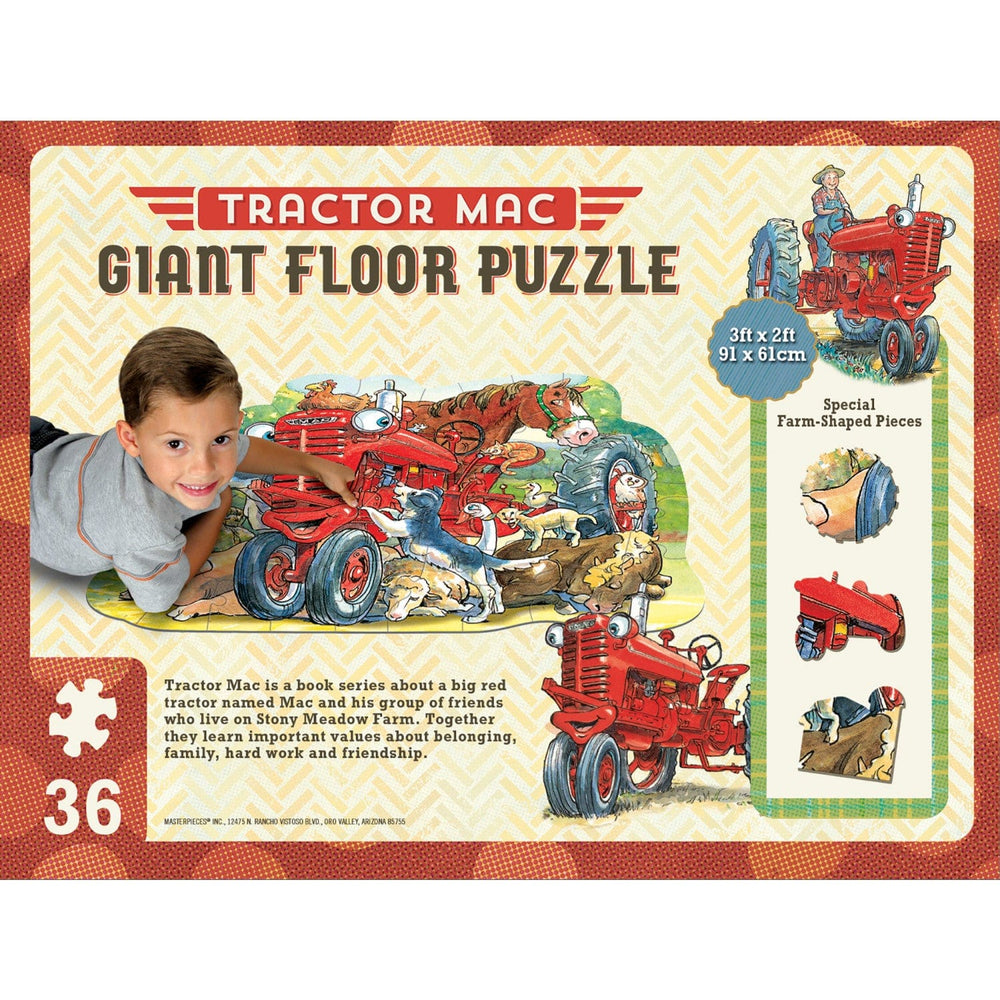 Tractor Mac 36 Piece Floor Jigsaw Puzzle (ONLINE ORDER ONLY)