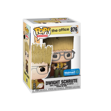Funko POP! The Office - Dwight Schrute as Hay King Vinyl Figure #876 Walmart Exclusive (NOT 100% MINT) (ONLINE ORDER ONLY)