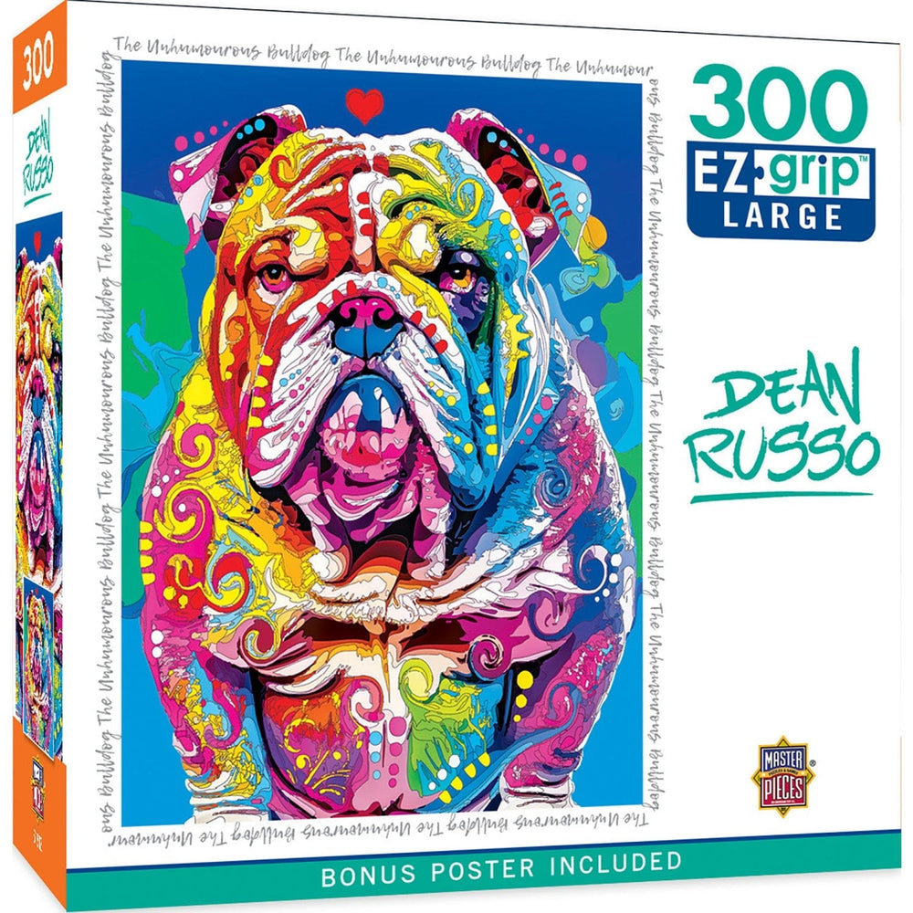 Dean Russo - The Unhumorous Bulldog 300 Piece EZ Grip Jigsaw Puzzle (ONLINE ORDER ONLY)