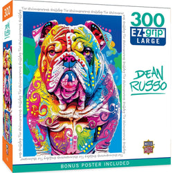 Dean Russo - The Unhumorous Bulldog 300 Piece EZ Grip Jigsaw Puzzle (ONLINE ORDER ONLY)