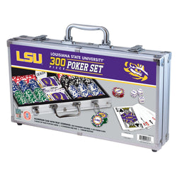 LSU Tigers 300 Piece Poker Set (ONLINE ORDER ONLY)