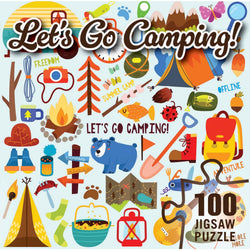 Let's Go Camping 100 Piece Jigsaw Puzzle (ONLINE ORDER ONLY)