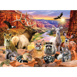 Wildlife of Grand Canyon National Park - 100 Piece Jigsaw Puzzle (ONLINE ORDER ONLY)