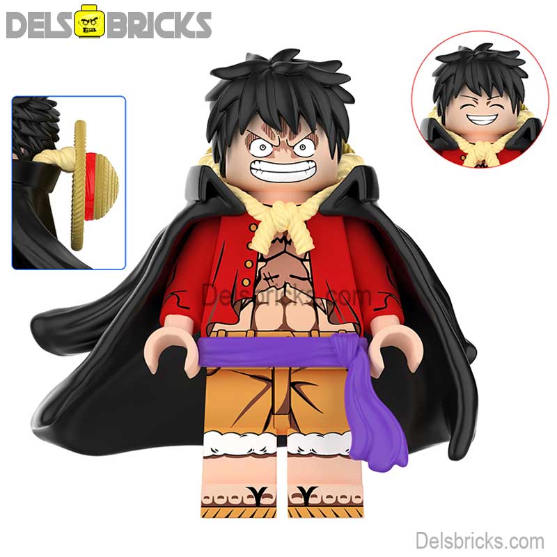 Monkey D Luffy Gear 4 One Piece Lego Anime Minifigures (ONLINE ORDER ONLY)