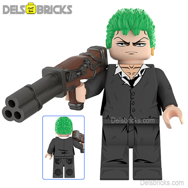 Roronoa Zoro One Piece Lego Anime Minifigures Custom Toys NEW 2 (ONLINE ORDER ONLY)