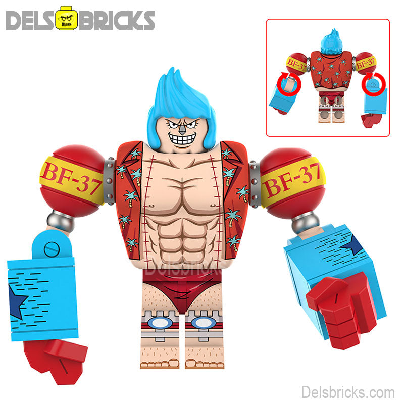 Franky Big Figure ONE PIECE Anime Lego Minifigures custom toys 1 (ONLINE ORDER ONLY)