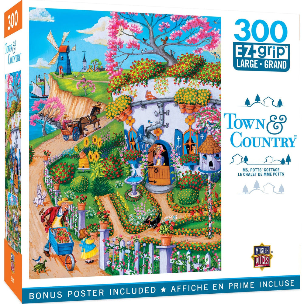 Town & Country - Ms. Potts' Cottage 300 Piece EZ Grip Jigsaw Puzzle (ONLINE ORDER ONLY)