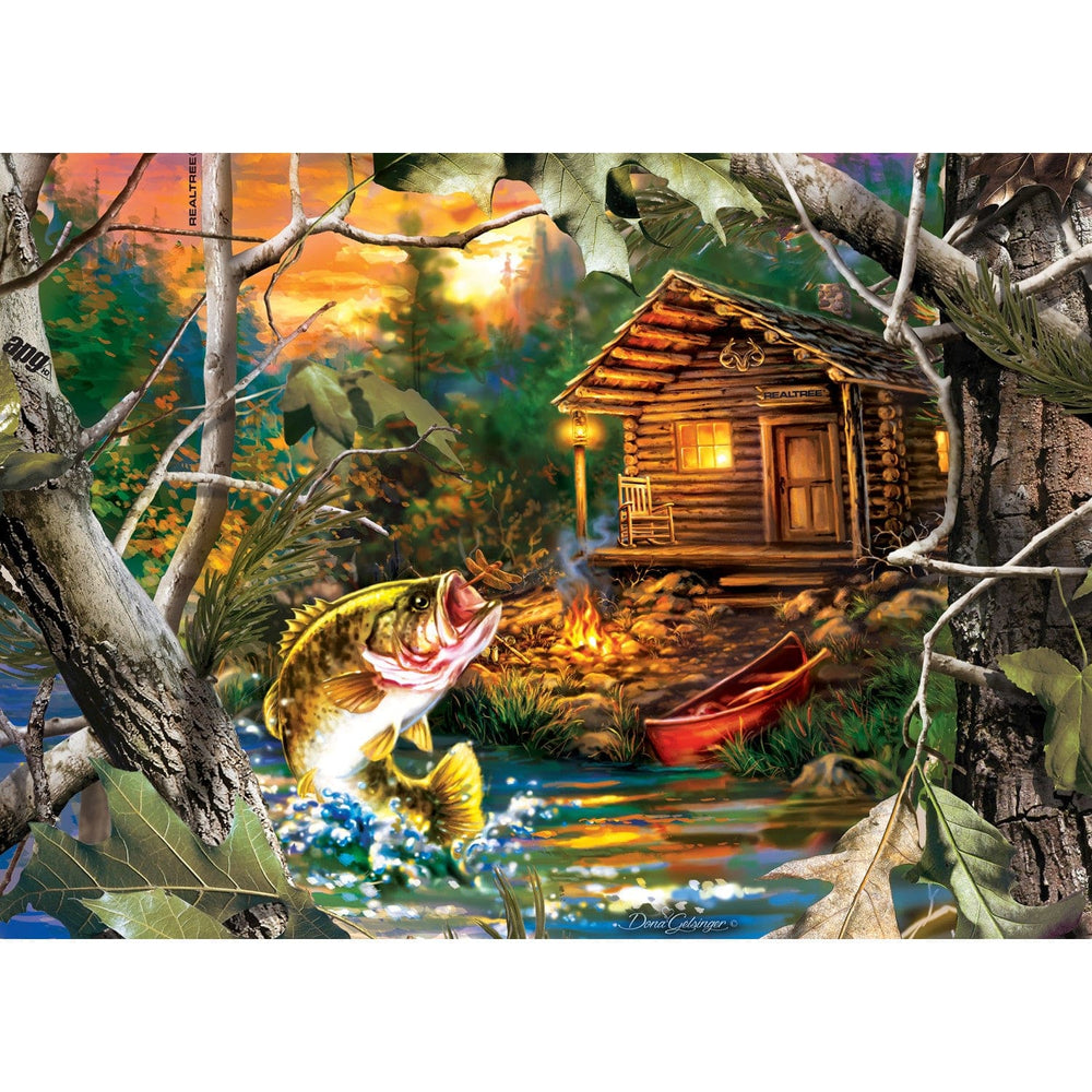 Realtree - The One That Got Away 1000 Piece Jigsaw Puzzle (ONLINE ORDER ONLY)