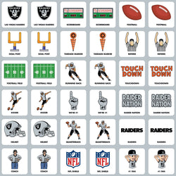 Las Vegas Raiders Matching Game (ONLINE ORDER ONLY)