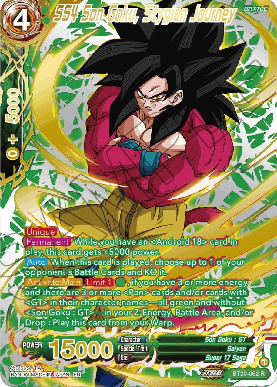 SS4 Son Goku, Stygian Journey (Gold-Stamped) (BT20-062) [Power Absorbed] (ONLINE ORDER ONLY)