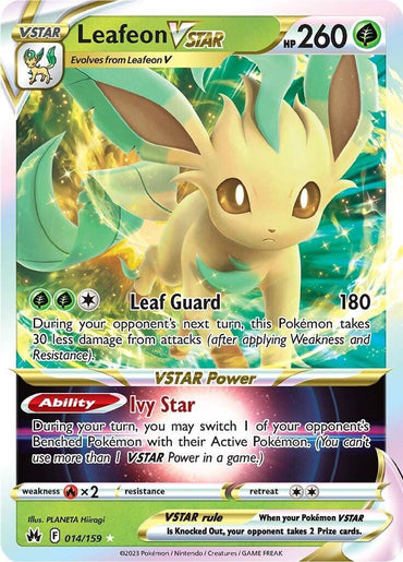 Leafeon VSTAR (014/159) [Sword & Shield: Crown Zenith] (Online Only)