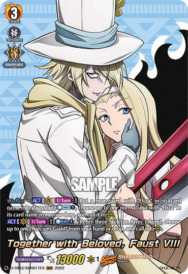 Together with Beloved, Faust VIII (D-TB03/SKR011EN) [Shaman King]