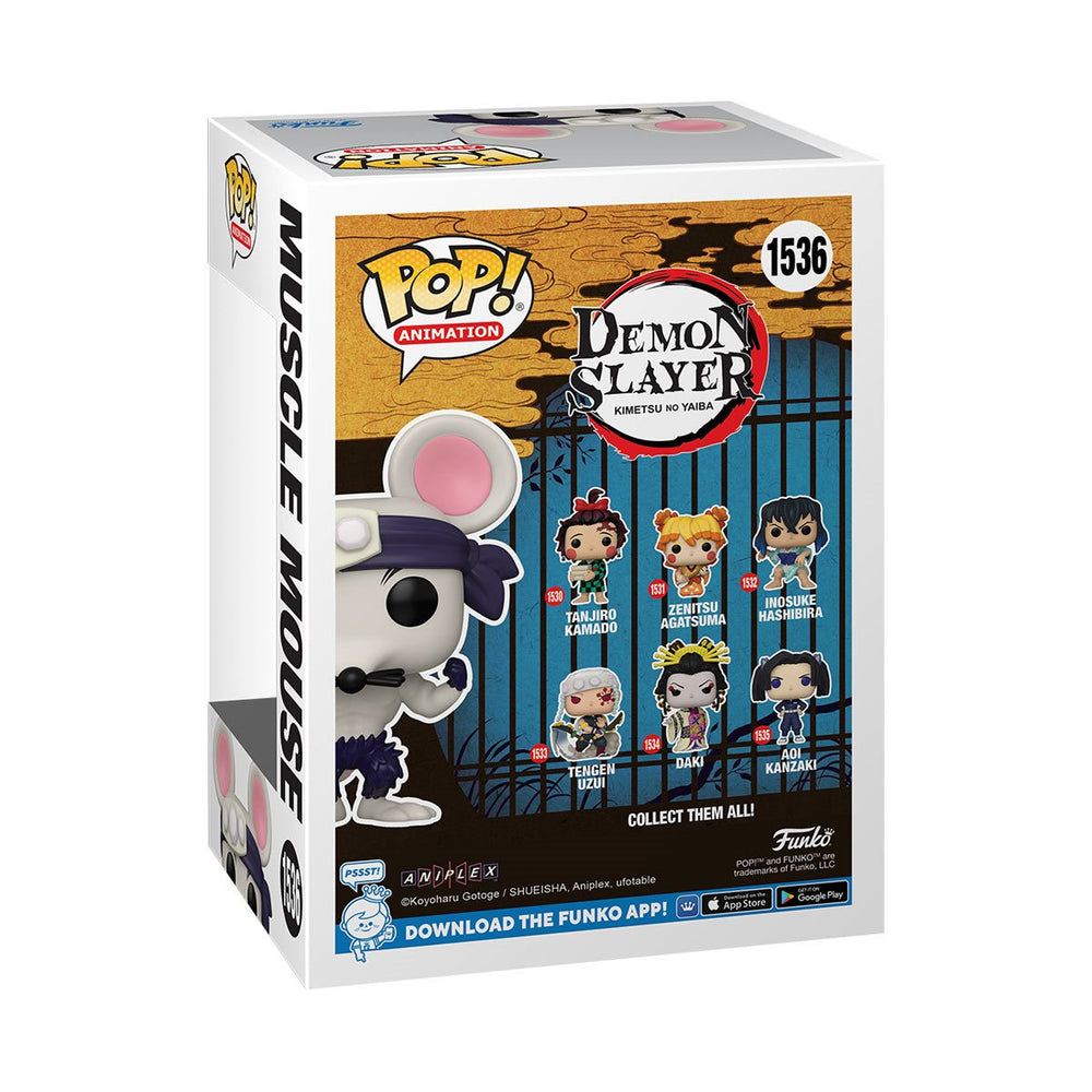 Demon Slayer Muscle Mouse Funko Pop! Vinyl Figure #1536 - Entertainment Earth Exclusive (ONLINE ORDER ONLY)