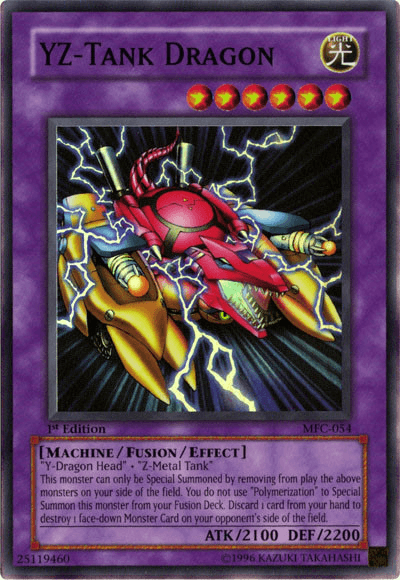 YZ-Tank Dragon [MFC-054] Super Rare (ONLINE ORDER ONLY)