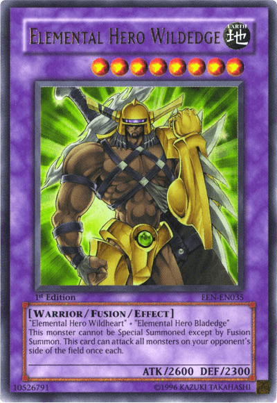 Elemental Hero Wildedge [EEN-EN035] Ultra Rare (ONLINE ORDER ONLY)