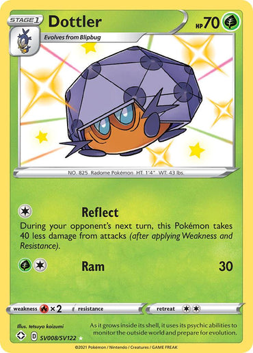 Dottler (SV008/SV122) [Sword & Shield: Shining Fates] (Online Only)
