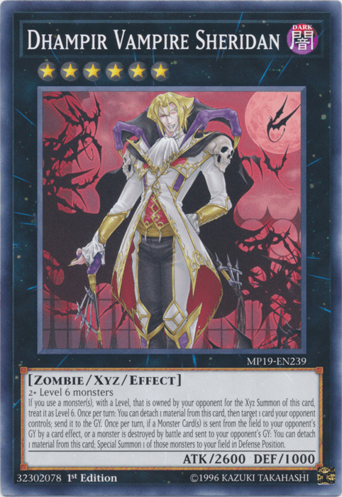 Dhampir Vampire Sheridan [MP19-EN239] Common (ONLINE ORDER ONLY)