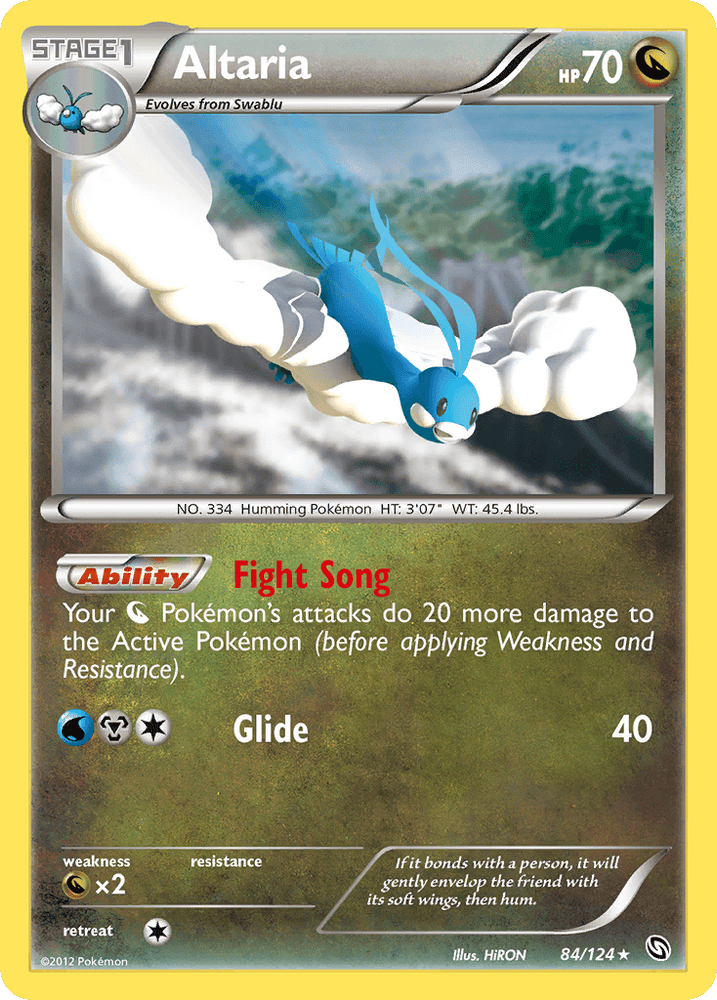 Altaria (84/124) [Black & White: Dragons Exalted] (Online Only)