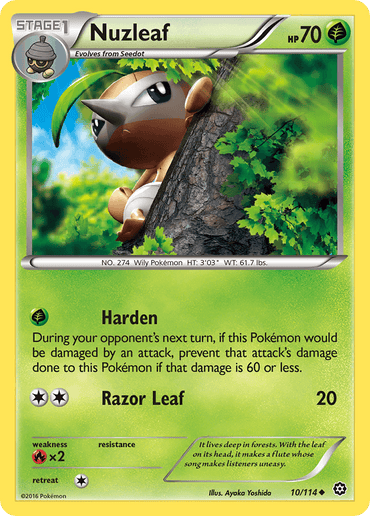 Nuzleaf (10/114) [XY: Steam Siege] (Online Only)