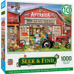 Seek & Find - Antiques for Sale 1000 Piece Jigsaw Puzzle (ONLINE ORDER ONLY)