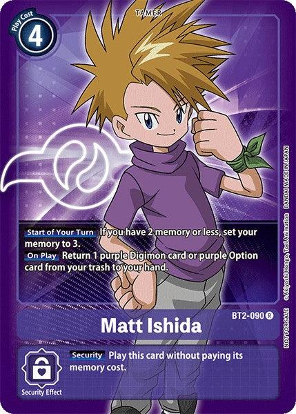 Matt Ishida [BT2-090] (Official Tournament Pack Vol.3) [Release Special Booster Promos] (ONLINE ORDER ONLY)