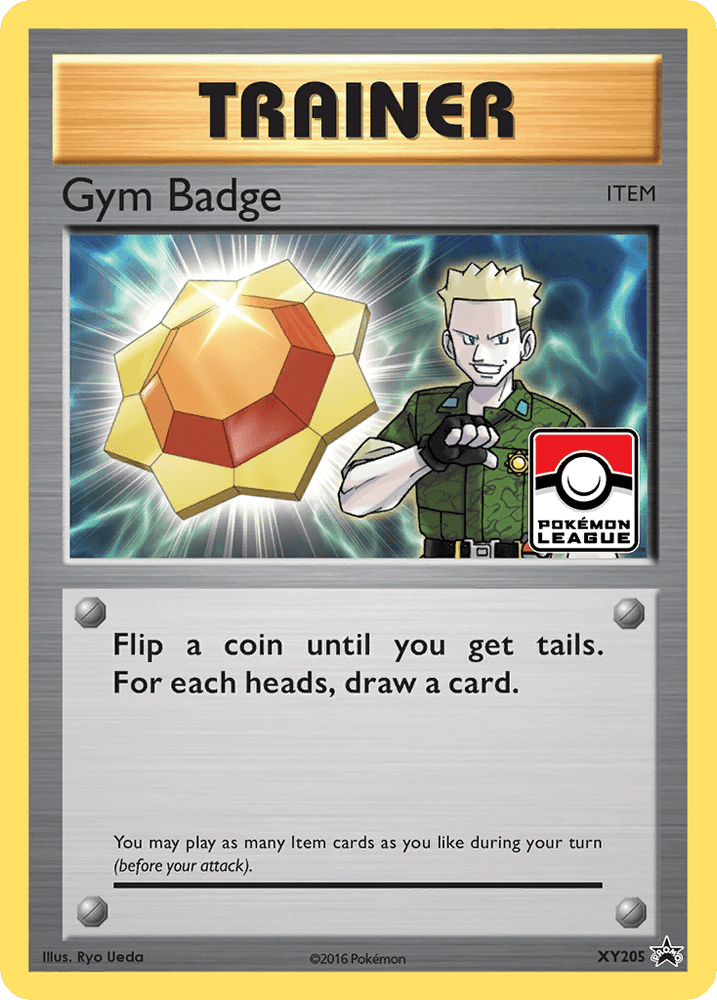 Gym Badge (XY205) (Lt. Surge) [XY: Black Star Promos] (Online Only)