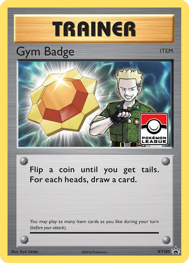 Gym Badge (XY205) (Lt. Surge) [XY: Black Star Promos] (Online Only)