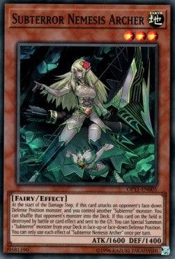 Subterror Nemesis Archer [OP11-EN005] Super Rare (ONLINE ORDER ONLY)