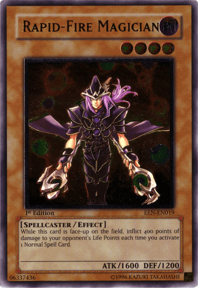 Rapid-Fire Magician [EEN-EN019] Ultimate Rare (ONLINE ORDER ONLY)