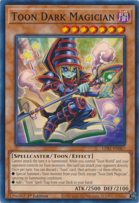 Toon Dark Magician [LDS1-EN067] Common (ONLINE ORDER ONLY)