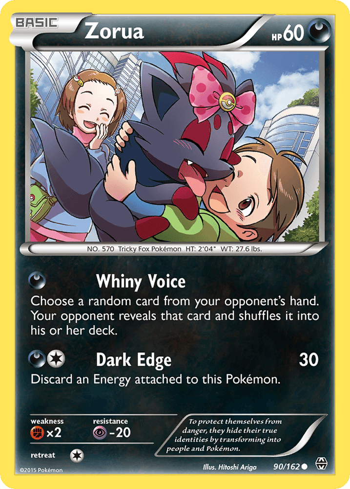 Zorua (90/162) [XY: BREAKthrough] (Online Only)