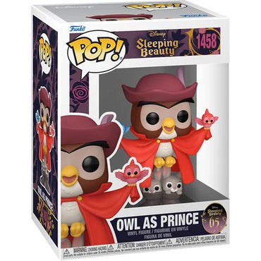 Sleeping Beauty 65th Anniversary Owl as Prince Funko Pop! Vinyl Figure #1458 (ONLINE ORDER ONLY)