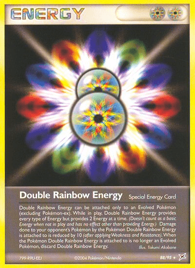 Double Rainbow Energy (88/95) [EX: Team Magma vs Team Aqua] (Online Only)