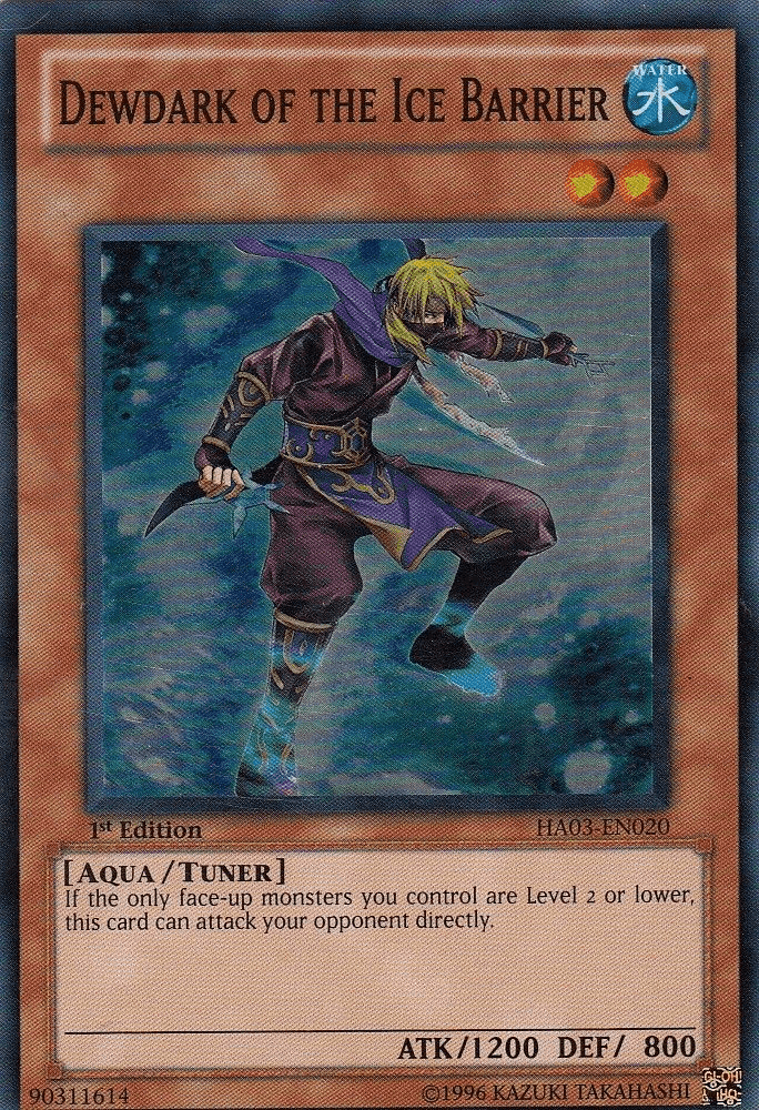Dewdark of the Ice Barrier [HA03-EN020] Super Rare (ONLINE ORDER ONLY)