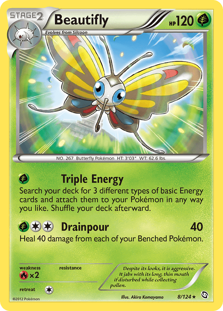 Beautifly (8/124) [Black & White: Dragons Exalted] (Online Only)