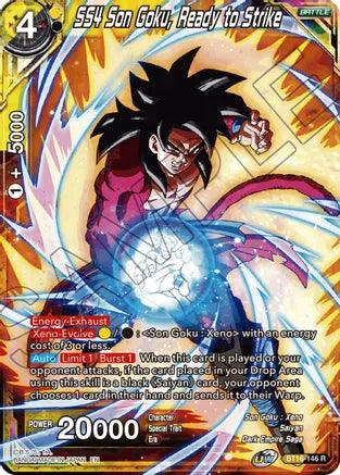 SS4 Son Goku, Ready to Strike (BT16-146) [Realm of the Gods] (ONLINE ORDER ONLY)