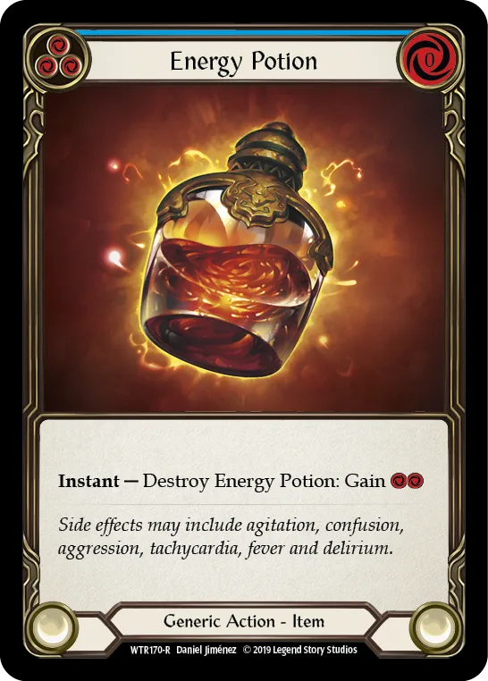Energy Potion [WTR170-R] (Welcome to Rathe)  Alpha Print Rainbow Foil - Anime Imports LLC