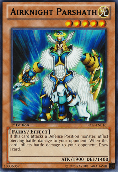 Airknight Parshath [BP02-EN016] Mosaic Rare (ONLINE ORDER ONLY)