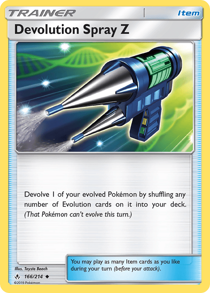 Devolution Spray Z (166/214) [Sun & Moon: Unbroken Bonds] (Online Only)