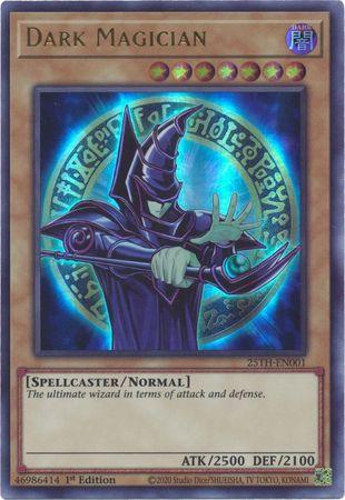 Dark Magician [25TH-EN001] Ultra Rare (ONLINE ORDER ONLY)