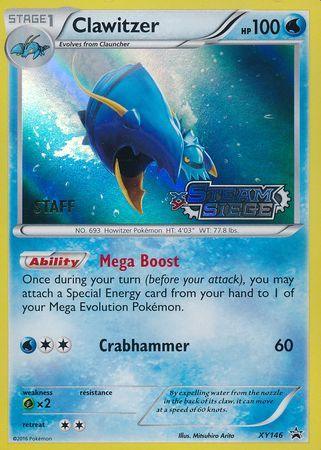 Clawitzer (XY146) (Staff) [XY: Black Star Promos] (Online Only)
