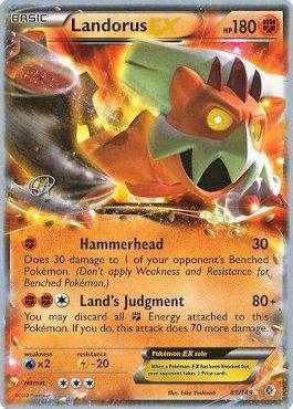 Landorus EX (89/149) (The Flying Hammer - Rowan Stavenow) [World Championships 2015] (Online Only)