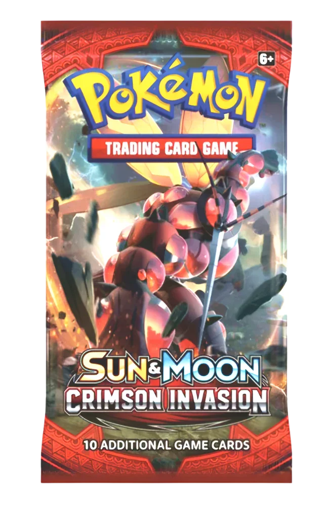 Sun & Moon: Crimson Invasion - Booster Pack (ONLINE ORDER ONLY)