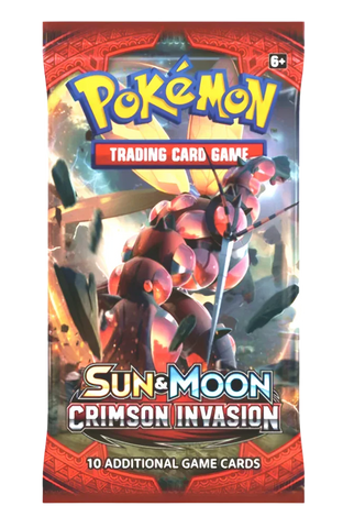 Sun & Moon: Crimson Invasion - Booster Pack (ONLINE ORDER ONLY)
