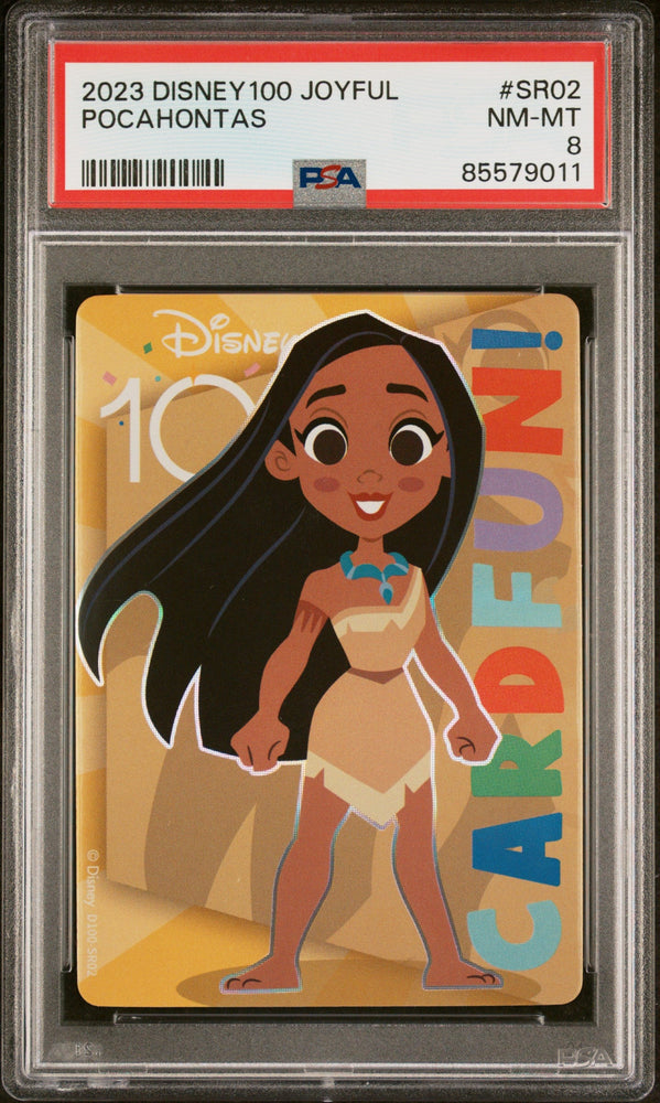 2023 CARD FUN DISNEY 100 JOYFUL POCAHONTAS SR02 PSA 8 (Online Order Only)