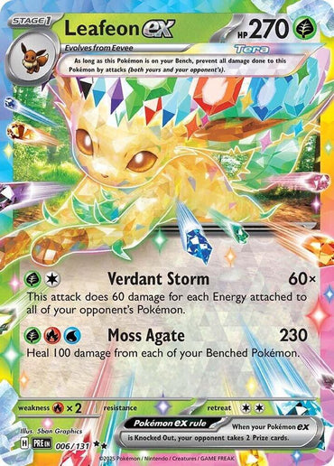Leafeon ex (006/131) [Scarlet & Violet: Prismatic Evolutions] (Online Only)
