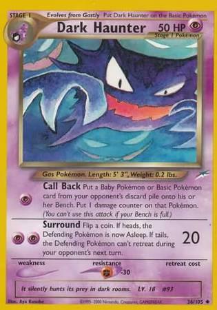 Dark Haunter (36/105) [Neo Destiny Unlimited] (Online Only)