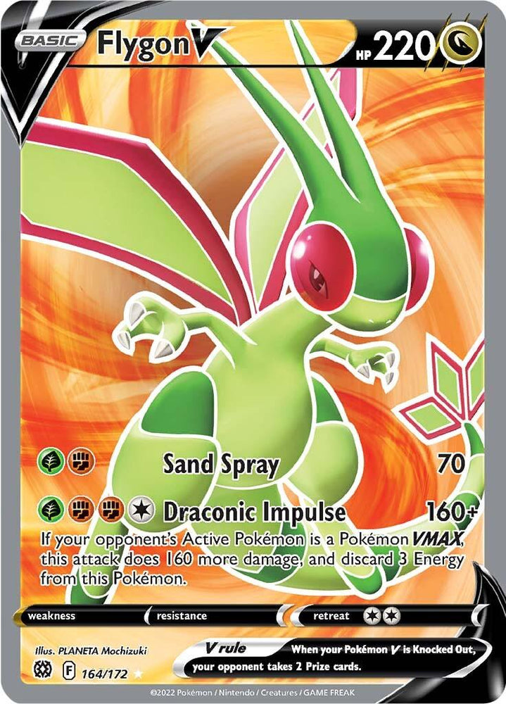 Flygon V (164/172) [Sword & Shield: Brilliant Stars] (Online Only)