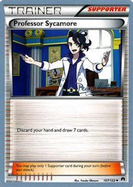 Professor Sycamore (107/122) (Dragones y Sombras - Pedro Eugenio Torres) [World Championships 2018] (Online Only)